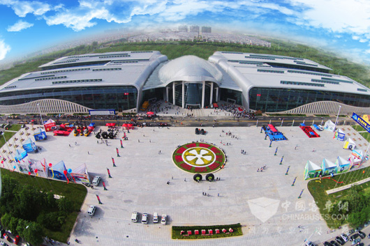 山东广饶国际博览中心航拍图